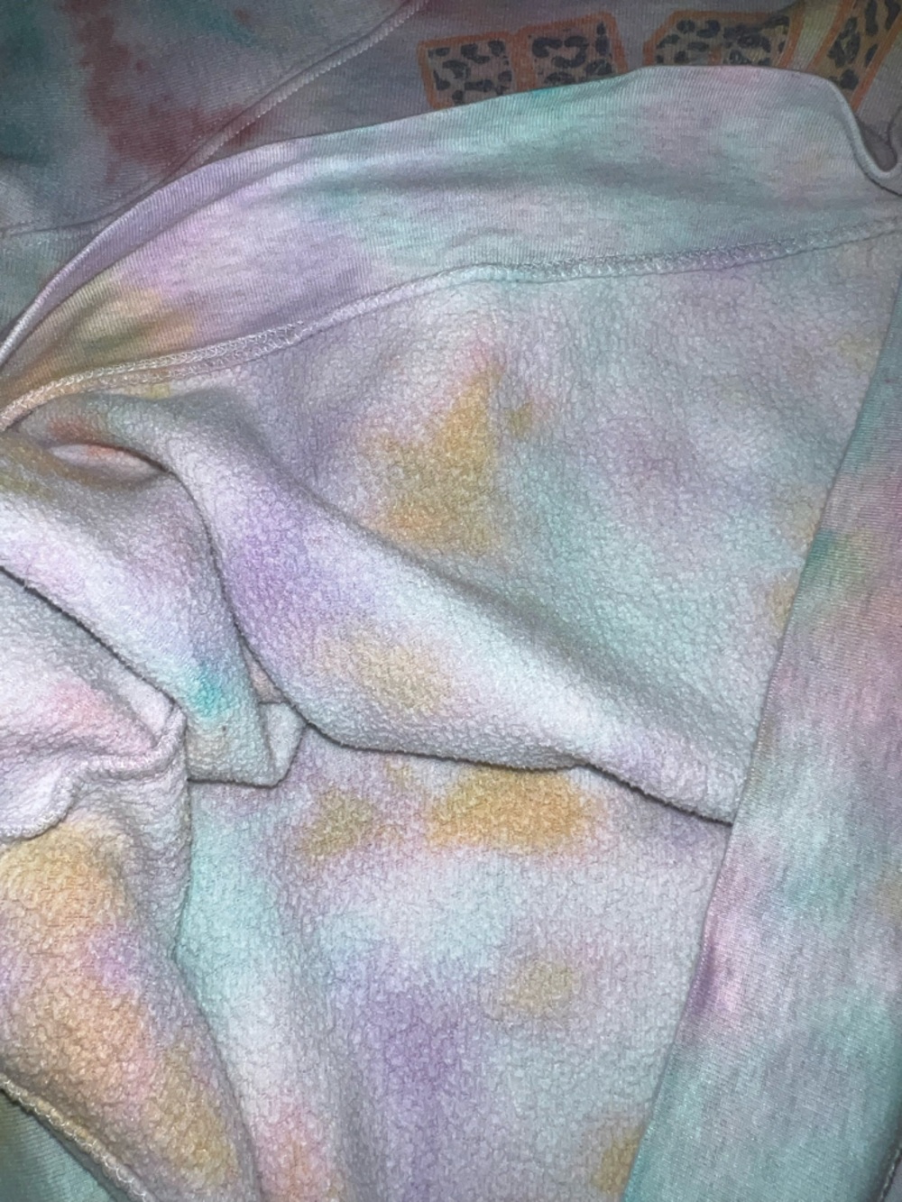 Tennessee Vols Multicolor Tie-Dye Gameday Pullover Crewneck Sweatshirt Size M - Picture 7 of 9